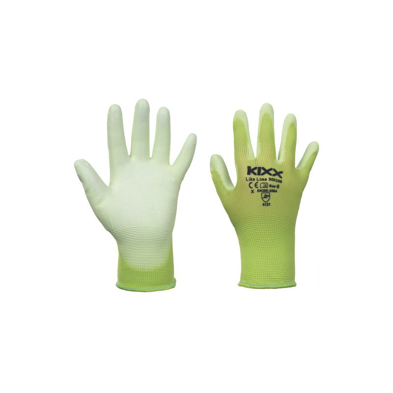 LIKE LIME ruk.nylonové PU dlaň - 1