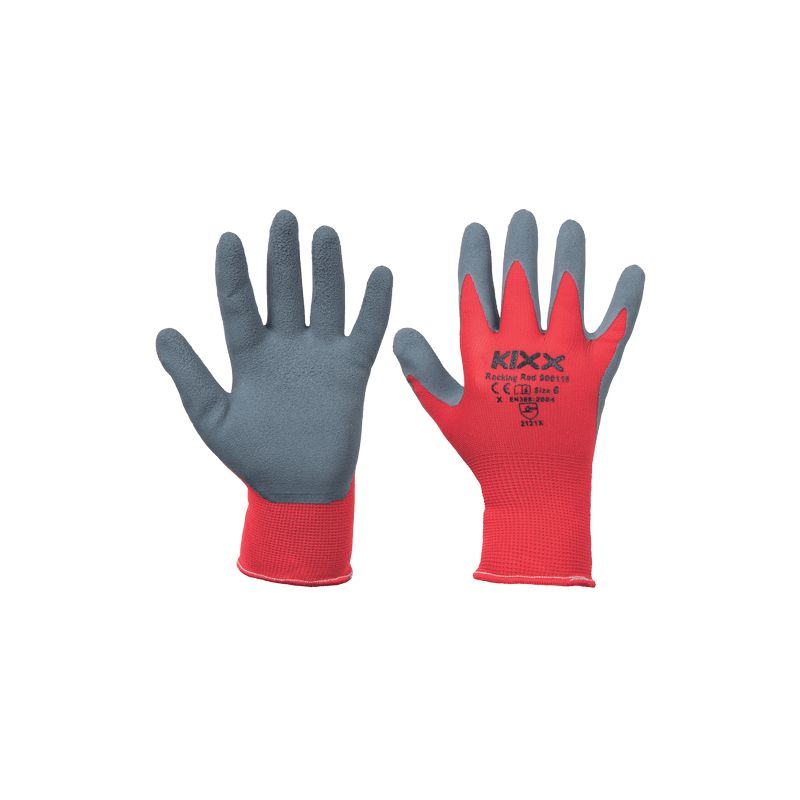 ROCKING RED rukavice nylon. l - 1