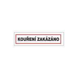 12276 T. Kouření zakáz.-bezp.tabulka - 1