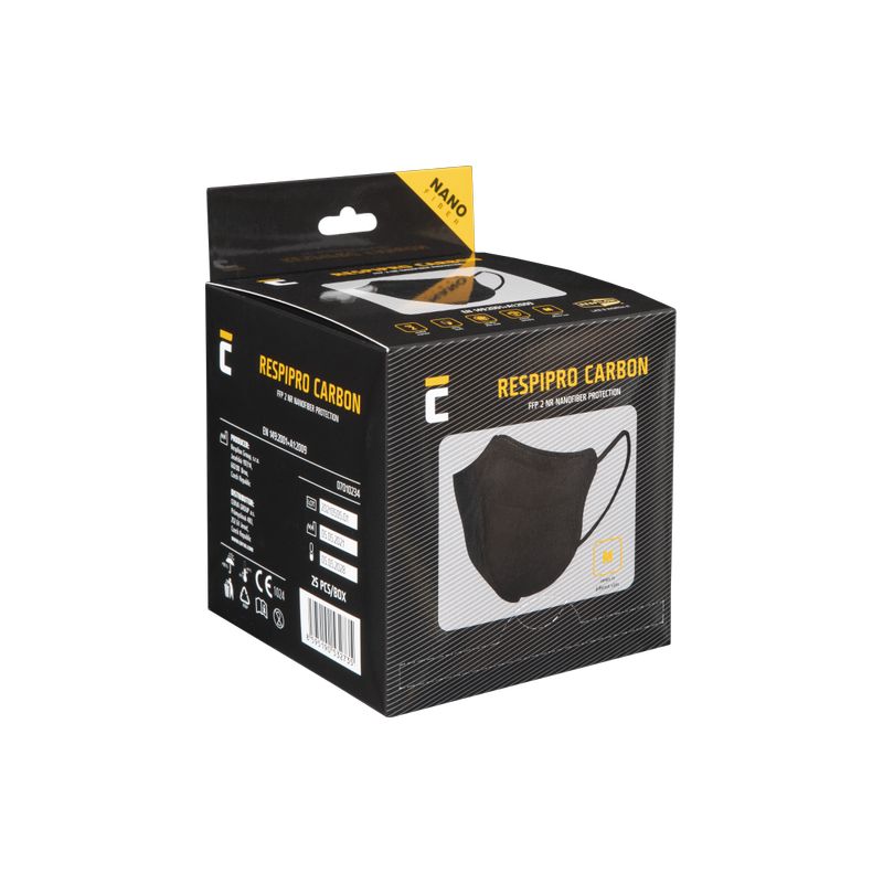 RespiPro Carbon FFP2 25ks respirátor - 1