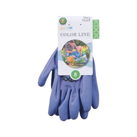 VERY VIOLET rukavice nylon. l - 2