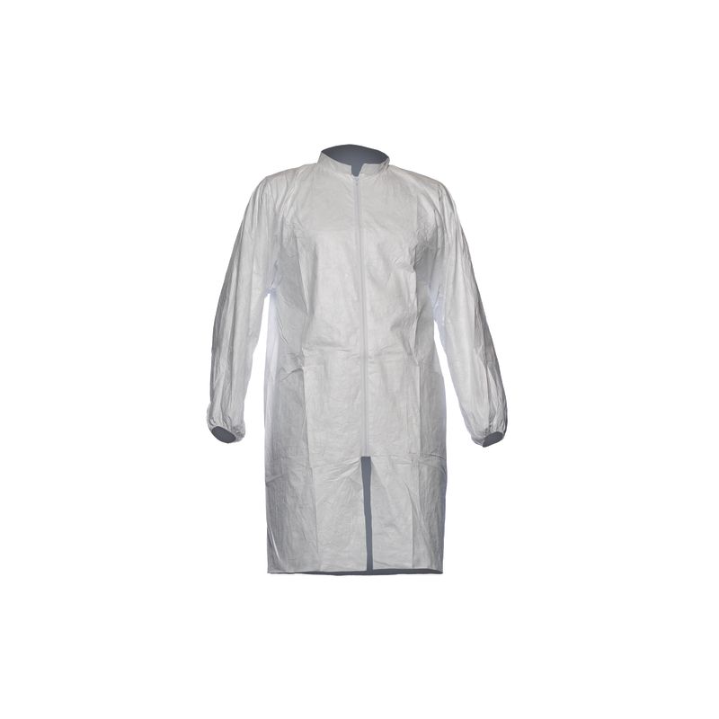 Tyvek 500 Lab.plášť,zip,2kapsy - 1