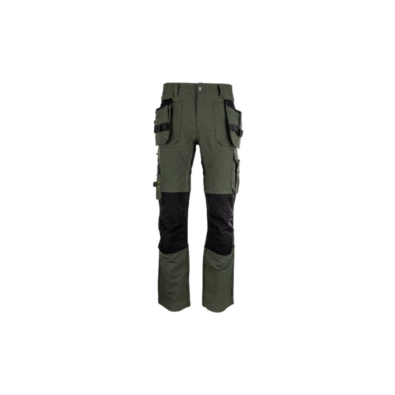 EREBOS Trousers green/black - 1