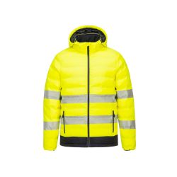 Ultrazvuková vyhřívaná tunelová bunda Hi-Vis - 2