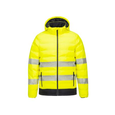Ultrazvuková vyhřívaná tunelová bunda Hi-Vis - 2
