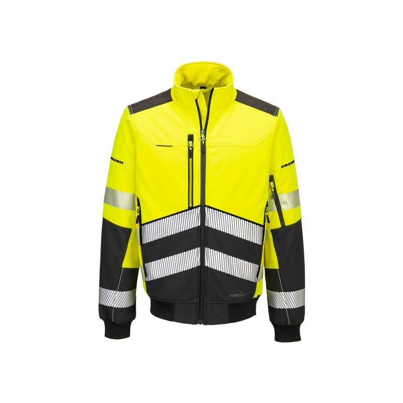 EV4 Hi-Vis Softshell bomber (3L) - 2