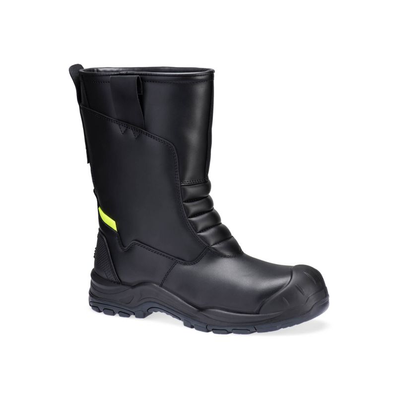 Steel S3L SC HRO CI SR kožená zimní vysoká obuv typu rigger - 1