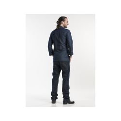 Parka Blue Denim Stretch - 1
