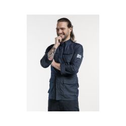 Parka Blue Denim Stretch - 3