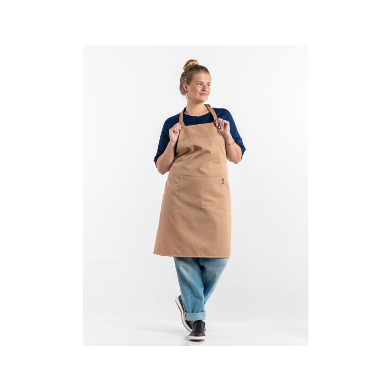 Bib Apron Latte - 1