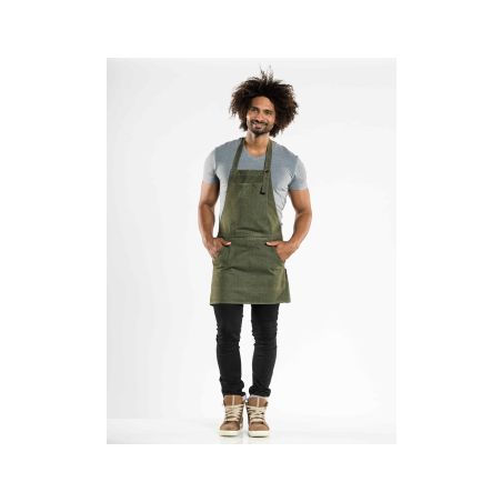 Salopet Green Denim - 2