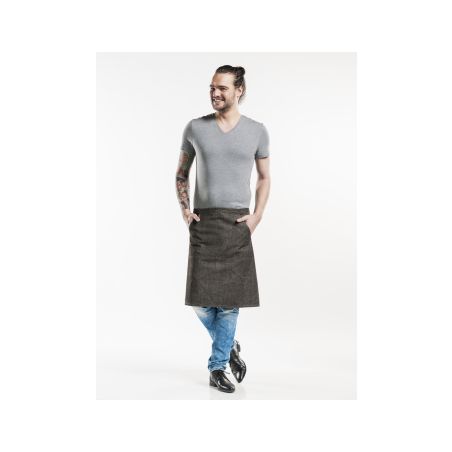 Pouch Brown Denim - 2