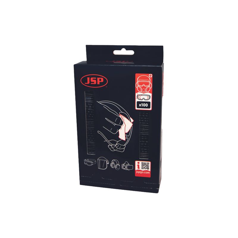 JSP Čistící vlhčené ubrousky 100ks - 1