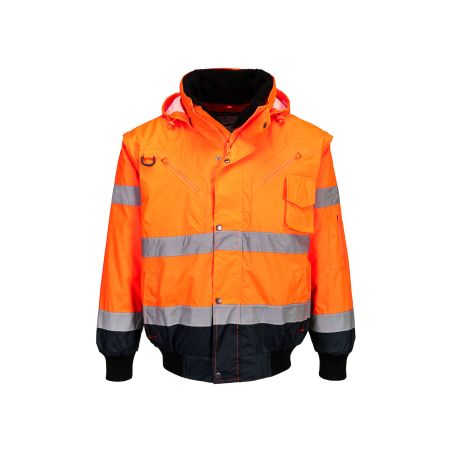 Bunda 3v1 Bomber Hi-Vis Contrast - 1
