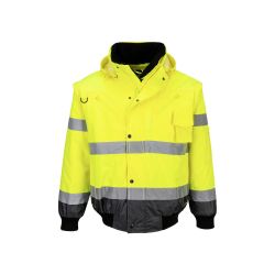 Bunda 3v1 Bomber Hi-Vis Contrast - 5