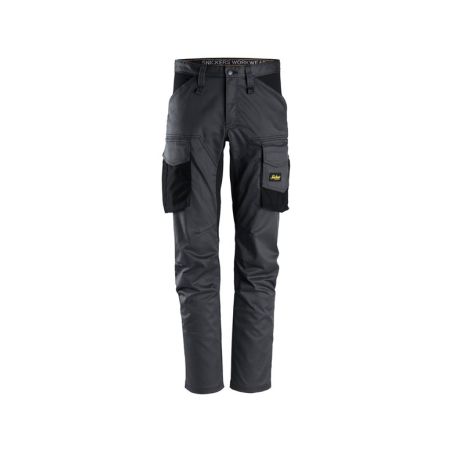 Kalhoty AllroundWork Stretch bez kolenních kapes šedé - 1