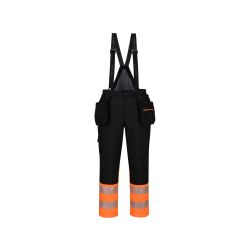 DX4 zimní kalhoty s laclem s vysokou viditelností třídy 1 - 1