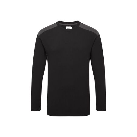 Dvoubarevné triko L/S - 1