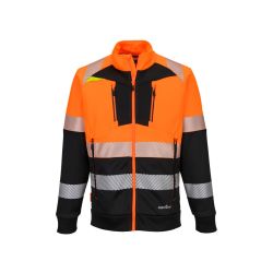 DX4 s mikina se zipem u krku s vysokou viditelností - 1