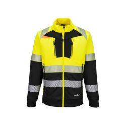 DX4 s mikina se zipem u krku s vysokou viditelností - 2