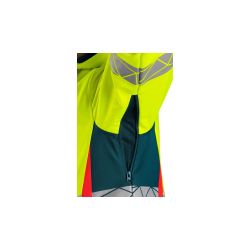 Bunda CXS BEDFORD WINTER, výstražná, zimní, pánská, softshell, žluto-petrolová - 44