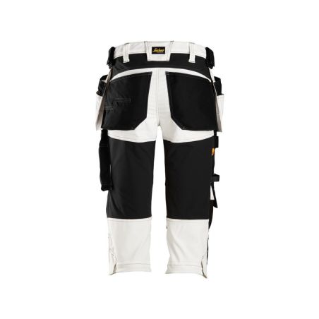 Pracovní kalhoty ¾  Pirate AllroundWork s PK bílé - 2