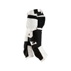 Pracovní kalhoty ¾  Pirate AllroundWork s PK bílé - 3