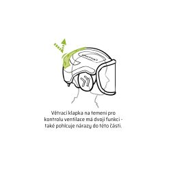 Přilba Protos Integral ARBORIST zelená/tmavě šedá s G16 - 3