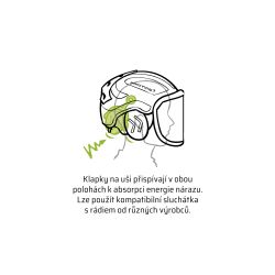 Přilba Protos Integral FOREST žlutá/tmavě šedá G16 - 6