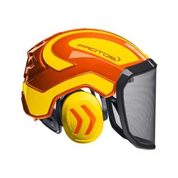 Přilba Protos Integral FOREST oranžová/žlutá G16 - 1