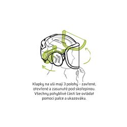 Přilba Protos Integral FOREST zelená/šedá G16 - 2