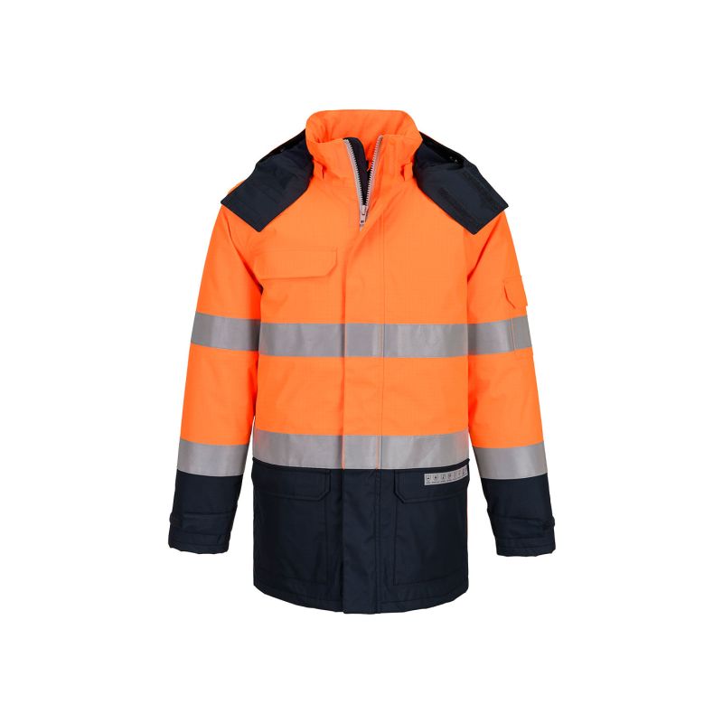 Bizflame Rain+ Hi-Vis Multi-Norm Contrast FR zimní bunda - 1
