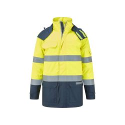Bizflame Rain+ Hi-Vis Multi-Norm Contrast FR zimní bunda - 2