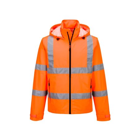 Lehká sbalitelná bunda s vysokou viditelností - 1