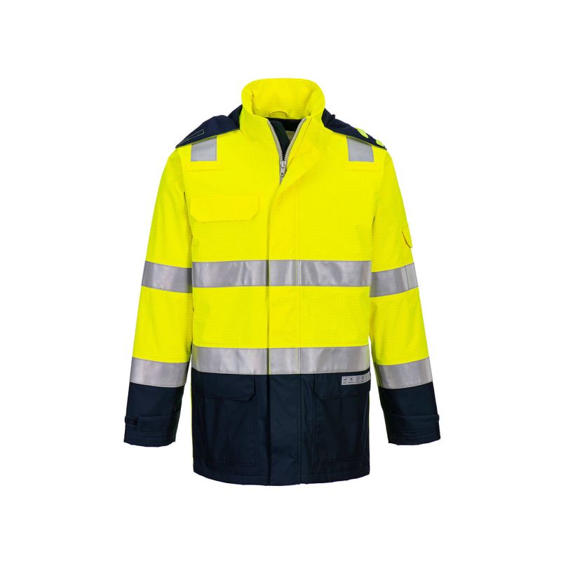 Bunda Bizflame Rain+ Hi-Vis Light Arc - 2