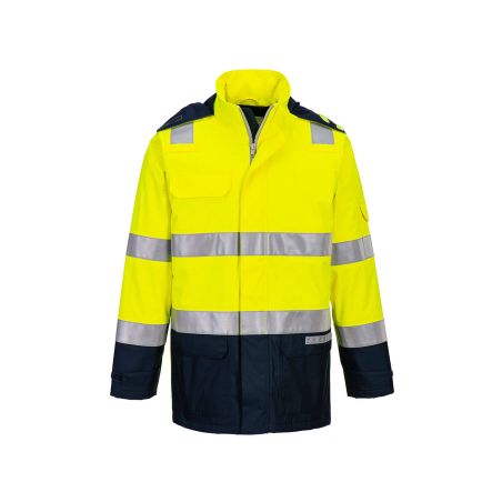 Bunda Bizflame Rain+ Hi-Vis Light Arc - 2