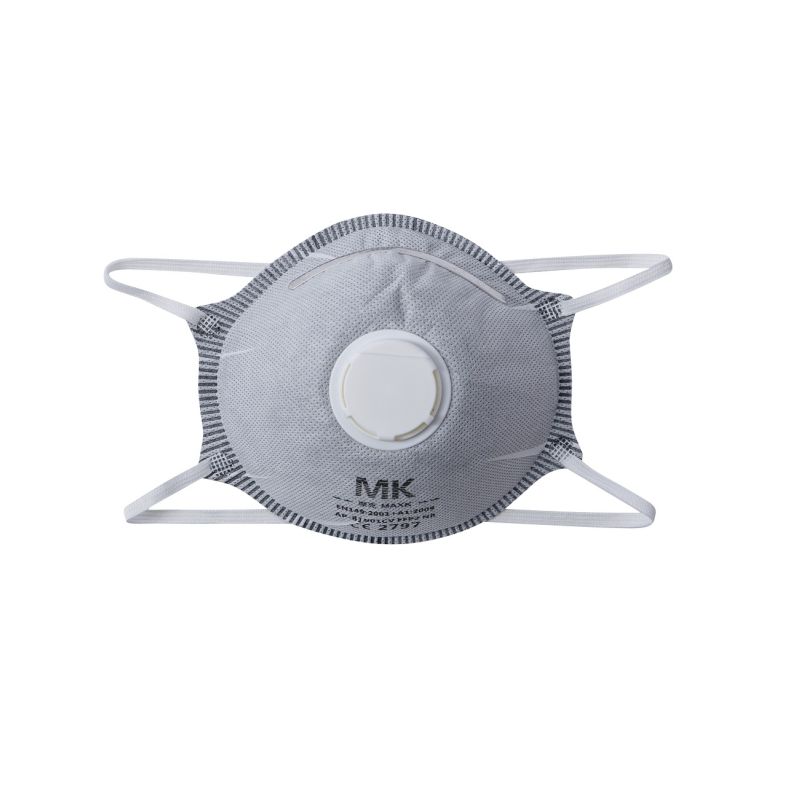 Respirátor ARDON® AP81001CV tvarovaný FFP2 s ventilkem a předfiltrem s aktivním uhlím bal. po 10ks - 1