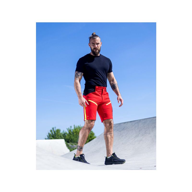 Softshellové kraťasy ARDON®CITYCONIC® červená - 1