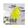 Kombinované rukavice ARDON®HOBBY REFLEX - s prodejní etiketou - hi-vis žlutá - 2