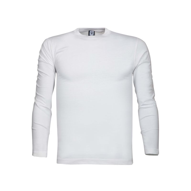 Tričko ARDON®CUBA s dlouhým rukávem bílá - baleno po jednom kuse - 1
