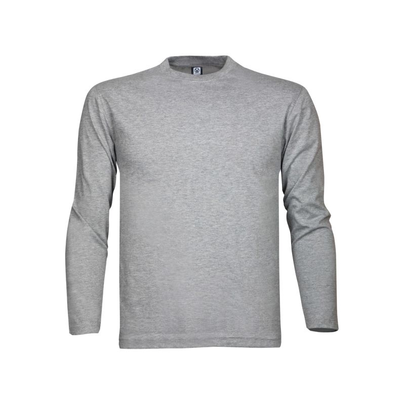 Tričko ARDON®CUBA s dlouhým rukávem šedá melír- baleno po jednom kuse - 1