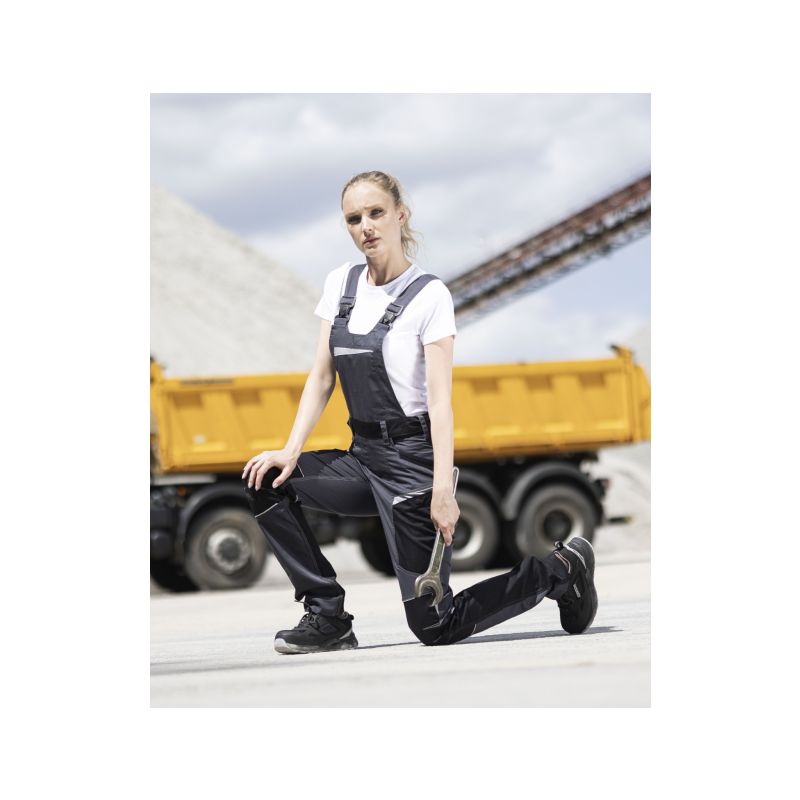 Dámské kalhoty s laclem ARDON®REFIWAN® tmavě šedá - 1