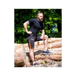 Softshellové kraťasy ARDON®CREATRON® černá neon - 1