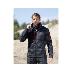 Softshellová bunda ARDON®CREATRON®CAMO černá - 1