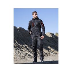 Softshellová bunda ARDON®CREATRON®CAMO černá - 3