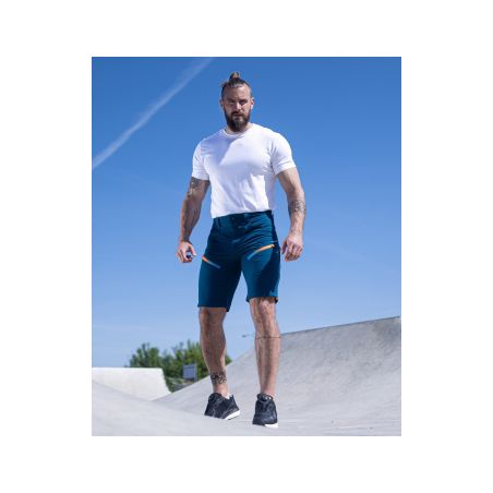 Softshellové kraťasy ARDON®CREATRON® modrá neon - 1