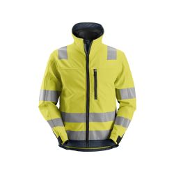 Bunda reflexní AW softshell, třída 3 žlutá/modrá - 1