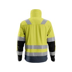 Bunda reflexní AW softshell, třída 3 žlutá/modrá - 2