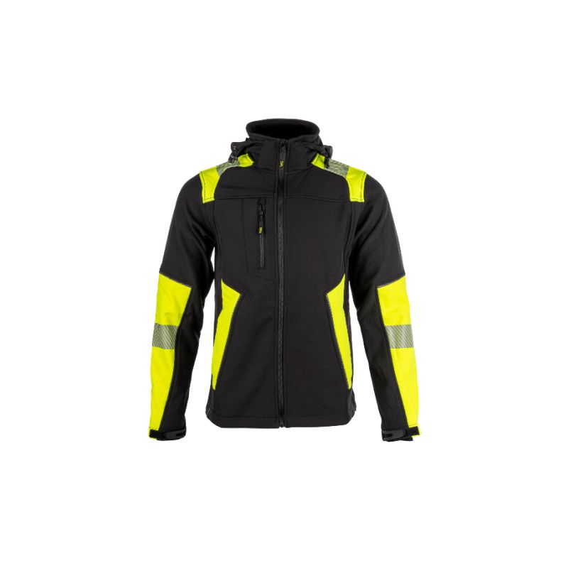 REFLECTOS Jacket black/yellow - 1