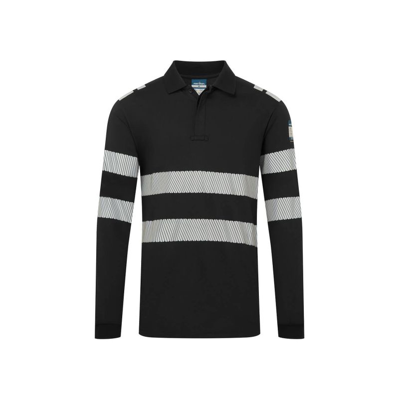 PW3 Modaflame Knit FR polokošile s dlouhým rukávem - 1